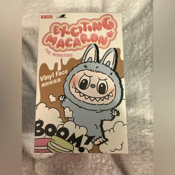 Pop Mart The Monsters Exciting Macaron - Lychee Berry Labubu - Picture 2 of 8